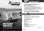 Cobra Marine MR F57B Owner'S Manual предпросмотр