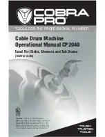 Cobra Pro CP2040 Operational Manual preview