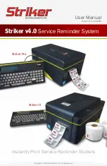 Cobra Systems Striker III User Manual preview