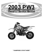 Cobra 2003 CH2 Owner'S Service Manual preview