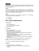 Preview for 16 page of Cobra 2003 CH2 Owner'S Service Manual