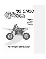 Preview for 1 page of Cobra 2005 cm50 Service Manual