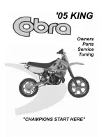 Cobra 2005 King Owner'S Manual предпросмотр