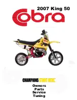 Cobra 2007 King 50 Service Manual preview