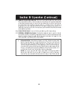 Preview for 10 page of Cobra 2010 GTL WX Operating Instructions Manual