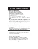 Preview for 12 page of Cobra 2010 GTL WX Operating Instructions Manual