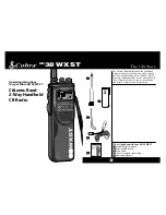 Предварительный просмотр 19 страницы Cobra 38 WX ST Operating Instructions Manual