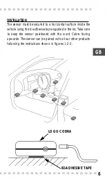 Предварительный просмотр 9 страницы Cobra 5452 Installation Manual