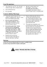 Preview for 3 page of Cobra 57647 Owner'S Manual & Safety Instructions