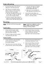 Предварительный просмотр 7 страницы Cobra 57647 Owner'S Manual & Safety Instructions