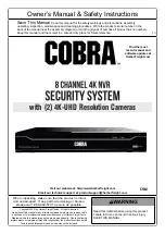 Cobra 57648 Owner'S Manual & Safety Instructions preview
