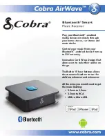 Предварительный просмотр 9 страницы Cobra AirWave Quick Start Manual