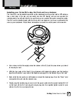 Preview for 9 page of Cobra AURA SL3 Operating Instructions Manual