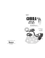 Cobra Beach Magnet Owner'S Manual предпросмотр