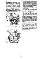 Preview for 8 page of Cobra BV26C Operator'S Manual