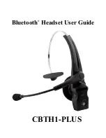 Cobra CBTH1-PLUS User Manual preview