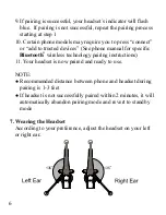 Preview for 8 page of Cobra CBTH1-PLUS User Manual