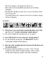 Preview for 15 page of Cobra CBTH1-PLUS User Manual