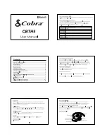 Cobra CBTH5 User Manual preview