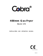 Cobra cf4 Installation And Operation Manual предпросмотр