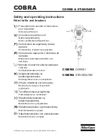 Cobra Combi Safety And Operating Instructions Manual preview