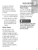 Preview for 3 page of Cobra CPI 150 Operating Instructions Manual