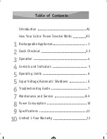 Preview for 1 page of Cobra CPI 290CH Operating Instructions Manual