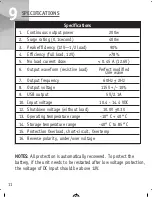 Preview for 7 page of Cobra CPI 290CH Operating Instructions Manual