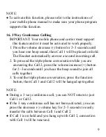 Preview for 11 page of Cobra CWA BTH1 Plus User Manual