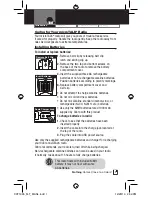 Preview for 3 page of Cobra CXT1095 FLT Owner'S Manual