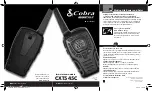 Preview for 1 page of Cobra CXT545 C Owner'S Manual