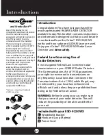 Preview for 2 page of Cobra ESD-9220 WX Operating Instructions Manual