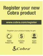 Preview for 12 page of Cobra FV-CV1 Quick Start Manual