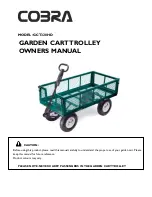 Preview for 1 page of Cobra GCT320HD Owner'S Manual