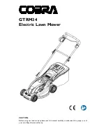 Cobra GTRM34 Manual preview