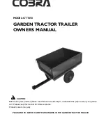 Preview for 1 page of Cobra GTT450 Owner'S Manual