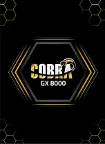 Cobra GX 8000 Manual preview