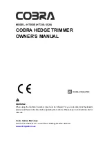 Preview for 1 page of Cobra HT550E Owner'S Manual