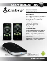 Предварительный просмотр 1 страницы Cobra iRADAR 200 Features