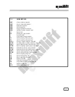 Preview for 53 page of Cobra Maxilift 5500 Use And Maintenance Manual