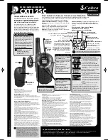 Preview for 2 page of Cobra MicroTalk CXT125C User Manual