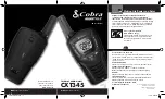 Предварительный просмотр 1 страницы Cobra microTALK CXT345 Owner'S Manual