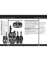 Предварительный просмотр 3 страницы Cobra microTALK FRS 225 Operating Instructions Manual