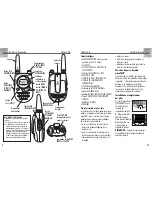 Предварительный просмотр 6 страницы Cobra microTalk FRS 235 Operating Instructions Manual