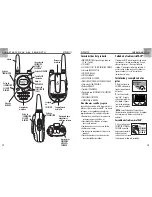 Preview for 10 page of Cobra microTalk FRS 235 Operating Instructions Manual