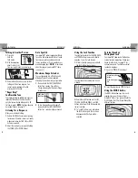 Предварительный просмотр 4 страницы Cobra microTALK FRS307 Operating Instructions Manual