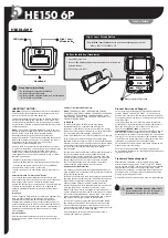 Preview for 2 page of Cobra microTALK HE150 6P User Manual