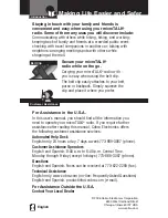 Preview for 2 page of Cobra microTalk LI 6000 WX Owner'S Manual