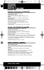 Preview for 2 page of Cobra microTALK MA-EBM Instructions