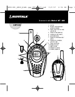 Preview for 1 page of Cobra microTALK MT 600 (Croatian) Owner'S Manual